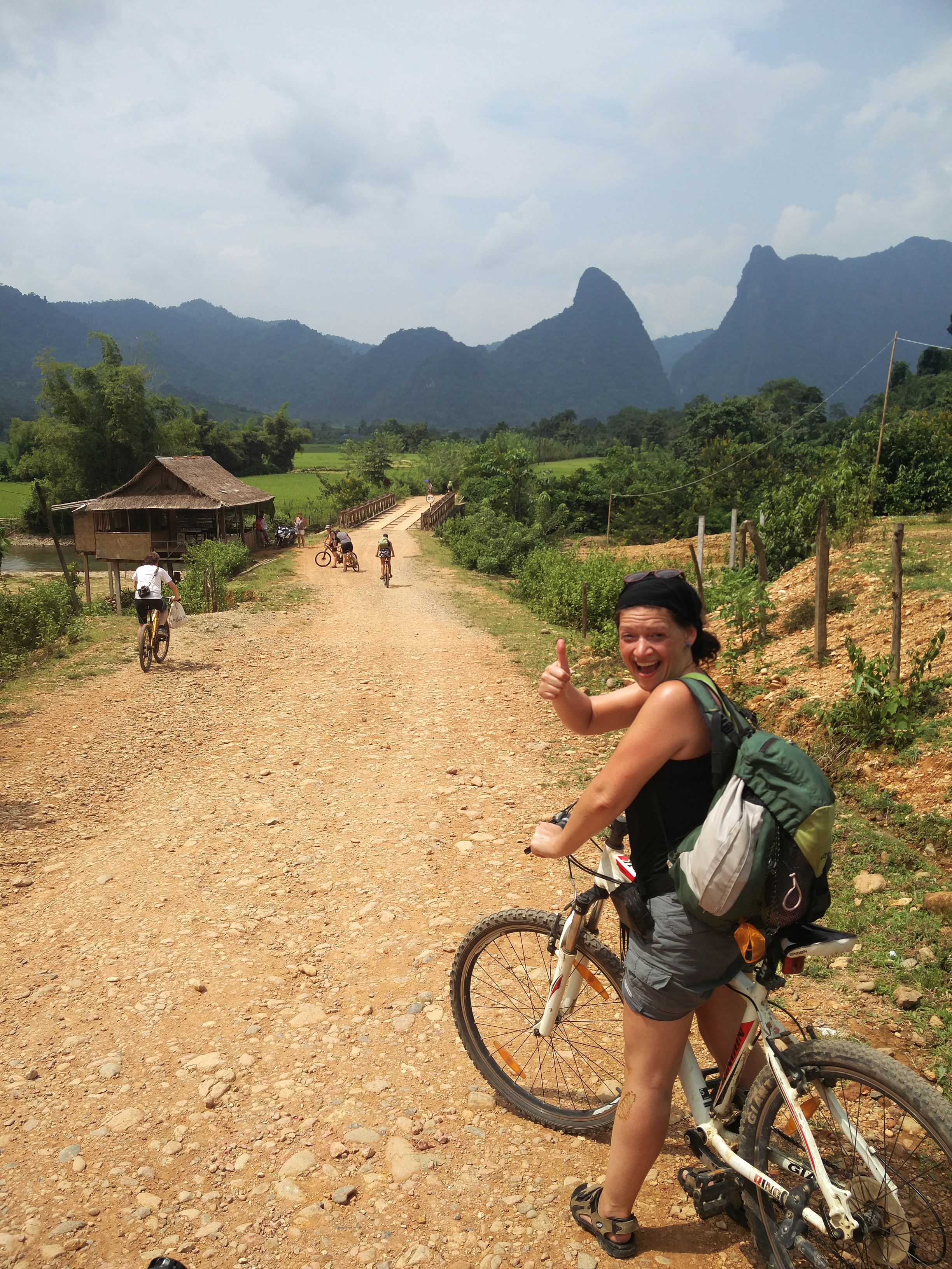 mountainbike laos