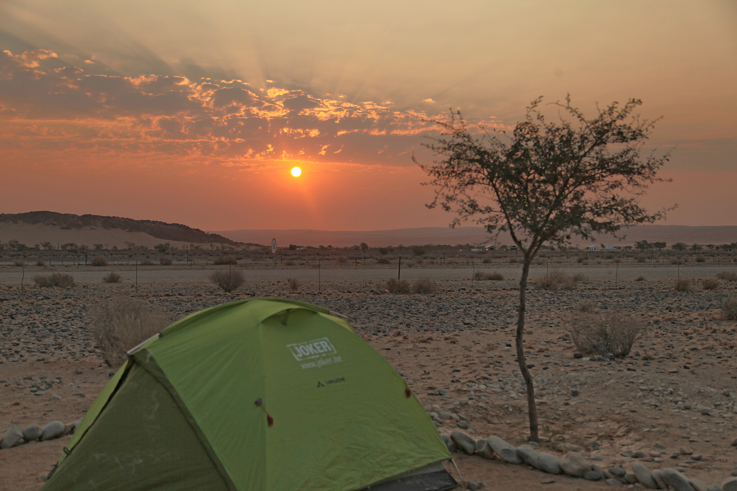 Namibië kamperen