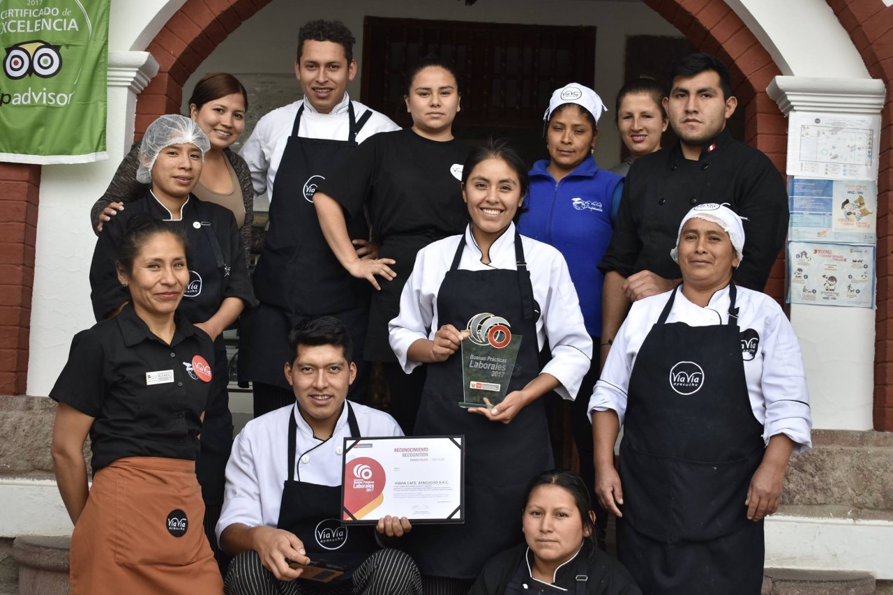 ViaVia Ayacucho Peru goede arbeidsomstandigheden duurzaam